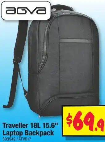 Traveller 18L 15.6" Laptop Backpack