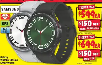 JB Hi-Fi Galaxy Watch6 Classic Smartwatch offer