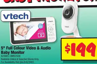 JB Hi-Fi 5" Full Colour Video & Audio Baby Monitor offer