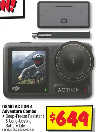 JB Hi-Fi OSMO ACTION 4 Adventure Combo offer