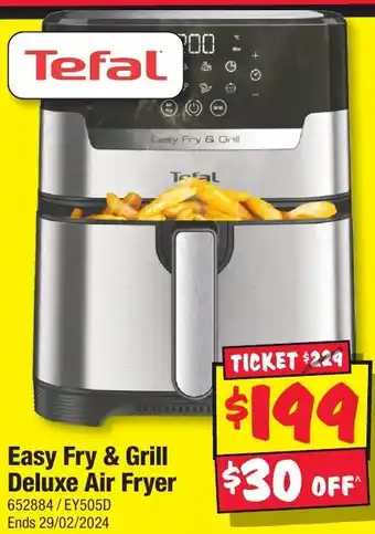 JB Hi-Fi Easy Fry & Grill Deluxe Air Fryer offer