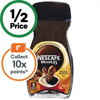Woolworths Nescafe Instant Coffee 150g offer