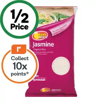 Woolworths SunRice Jasmine Fragrant Rice 5 kg offer