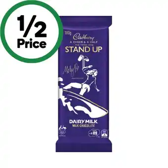 Woolworths Cadbury Dairy Milk, Marvellous Creations or Bubbly 160-190g offer
