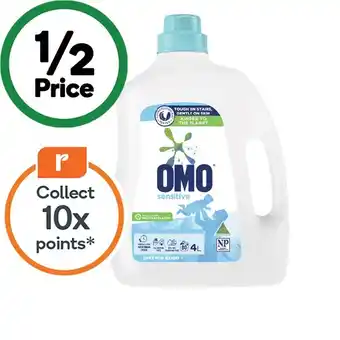 Woolworths OMO Laundry Liquid 4 Litre offer