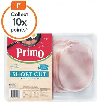 Woolworths Primo Short Cut or Middle Bacon 750g – From the Fridge offer