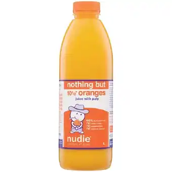 Woolworths Nudie Juice 1 Litre offer