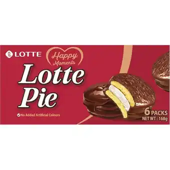 Lotte Choco Pie Original 168g Pk 6