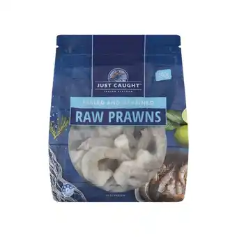 Woolworths Just Caught Raw Prawn Meat 300g – From the Seafood Freezer offer