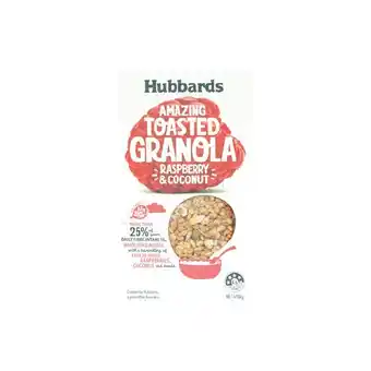 Woolworths Hubbards Muesli, Granola or Clusters 450g offer