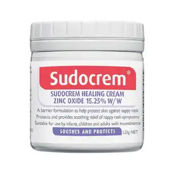 Woolworths Sudocrem Healing Cream 125g offer