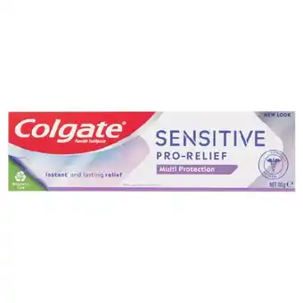 Woolworths Colgate PRO-Relief Toothpaste 110g offer