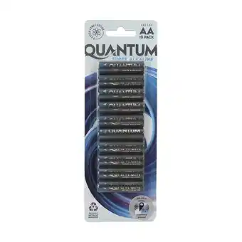 Woolworths Quantum Alkaline AA or AAA Batteries Pk 10 offer