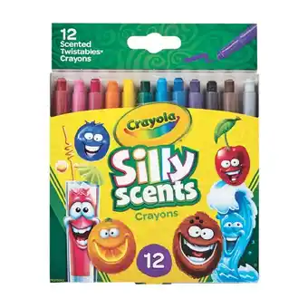 Woolworths Crayola Silly Scents Mini Twistables Crayons Pk 12 offer