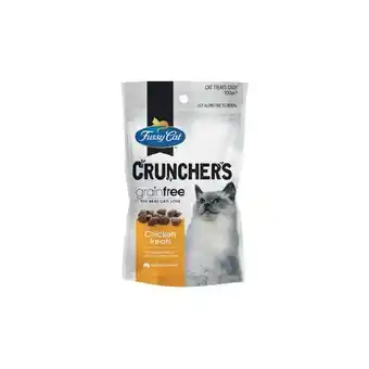 Woolworths Fussy Cat Crunchers Cat Treats 100g offer