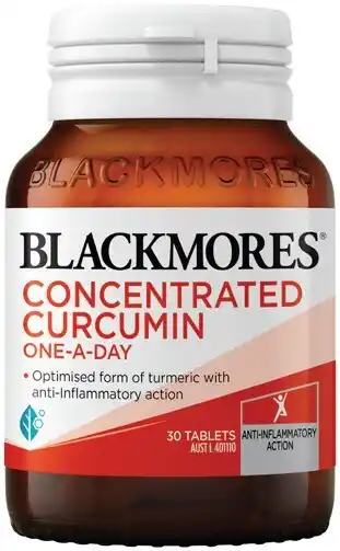 Soul Pattinson Chemist Blackmores Concentrated Curcumin One-A-Day 30 Tablets offer