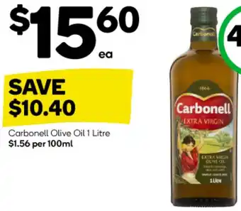 Woolworths Carbonell Olive Oil 1 Litre offer