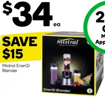 Woolworths Mistral EnerGl Blender offer