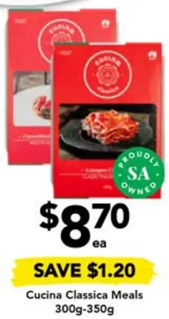 Drakes Cucina Classica Meals 300g-350g offer