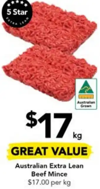 Drakes Australian Extra Lean Beef Mince offer