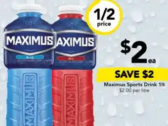 Drakes Maximus Sports Drink 1lt offer