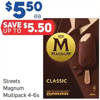 Foodland Streets Magnum Multipack 4-6s offer
