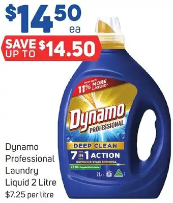 Foodland Dynamo Professional Laundry Liquid 2 Litre offer