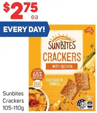 Foodland Sunbites Crackers 105-110g offer