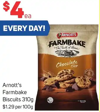 Foodland Arnott's Farmbake Biscuits 310g offer