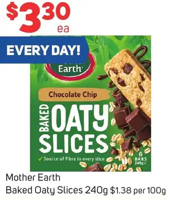 Mother Earth Baked Oaty Slices 240g