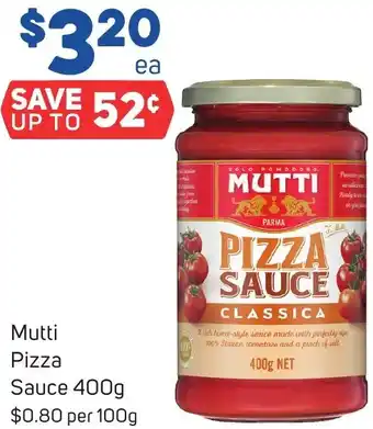 Foodland Mutti Pizza Sauce 400g offer