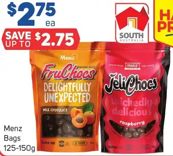 Foodland Menz Bags 125-150g offer