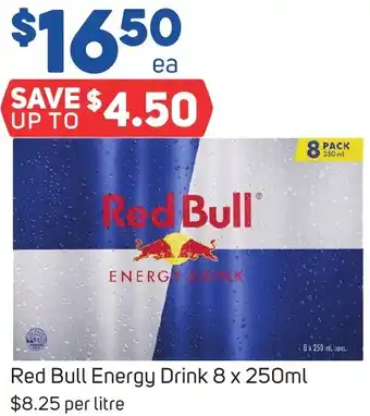 Foodland Red Bull Energy Drink 8 x 250ml offer