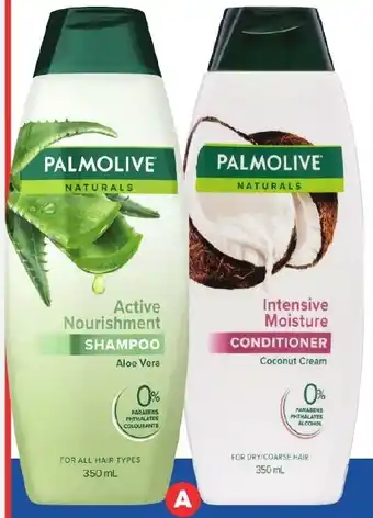 Foodland Palmolive Shampoo or Conditioner 350ml offer