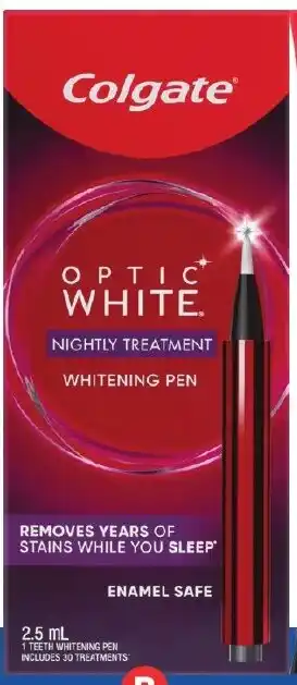 Foodland Colgate Optic White Overnight Teeth Whitening Treatment Pen 1 Pack offer
