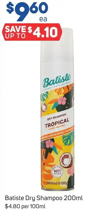 Batiste Dry Shampoo 200ml