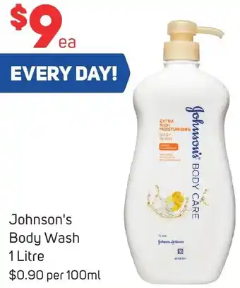 Foodland Johnson's Body Wash 1 Litre offer