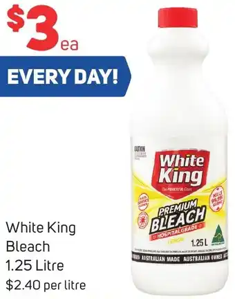 White King Bleach 1.25 Litre