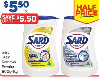 Foodland Sard Stain Remover Powder 900g-1kg offer