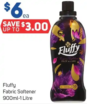 Fluffy Fabric Softener 900ml-1 Litre
