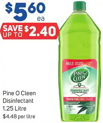 Foodland Pine O Cleen Disinfectant 1.25 Litre offer