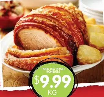 Spudshed PORK LEG ROAST BONELESS offer