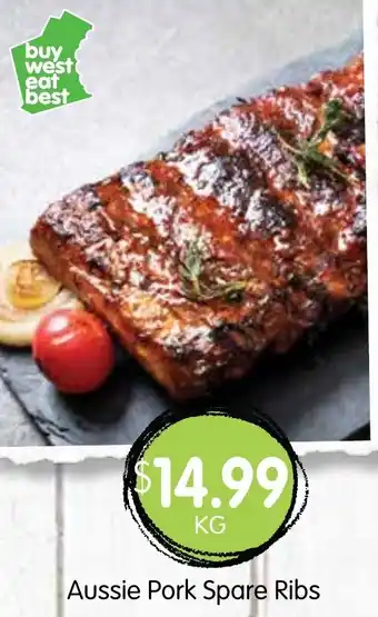 Spudshed Aussie Pork Spare Ribs offer