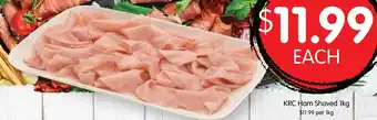 Spudshed KRC Ham Shaved 1kg offer