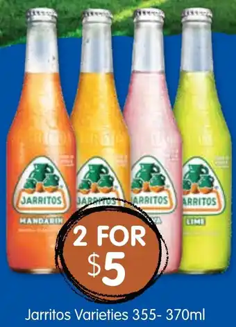 Jarritos Varieties 355- 370ml