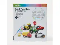 Kmart Paint Your Own Vehicle Set offer
