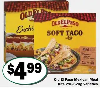 Old El Paso Mexican Meal Kits 290-520g Varieties
