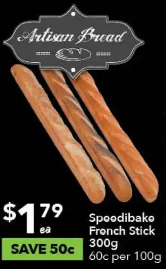 Speedibake French Stick 300g