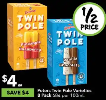 Ritchies Peters Twin Pole Varieties 8 Pack offer
