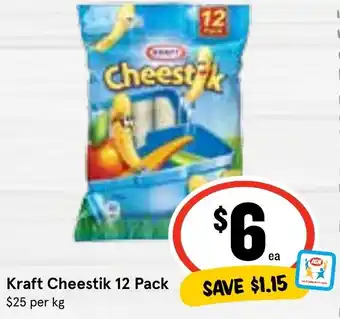 Ritchies Kraft Cheestik 12 Pack offer